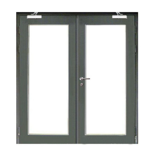 Grouted Composite Fire-resistant Glass Door