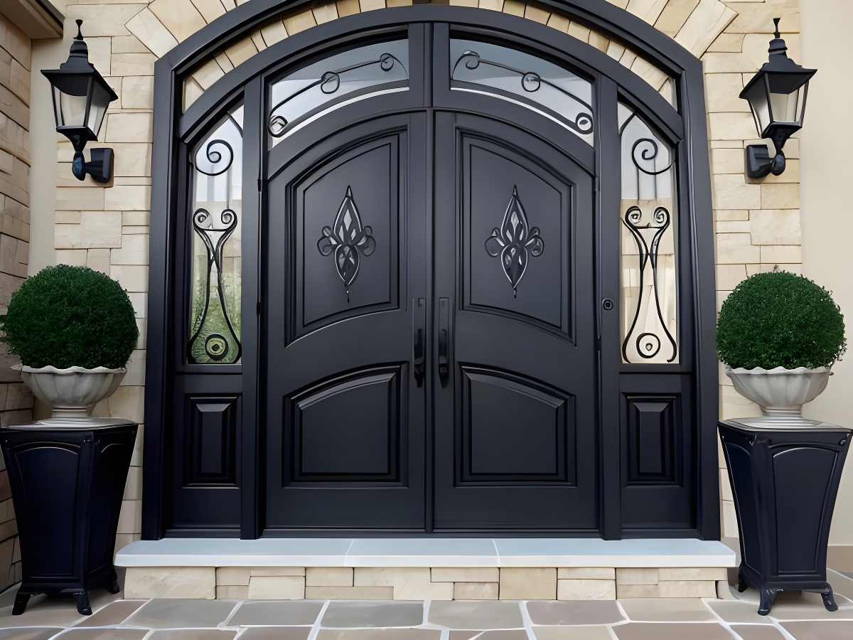 Wrought Iron Doors