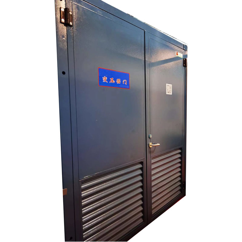 Steel Transformer Machine Room Thermal Metal Doors 